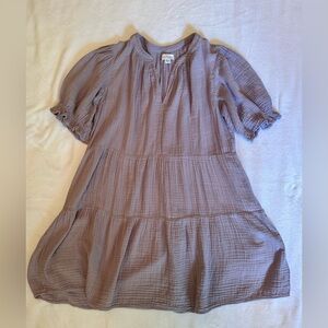 Velvet by Graham and Spencer Gauze Dress Lavendar